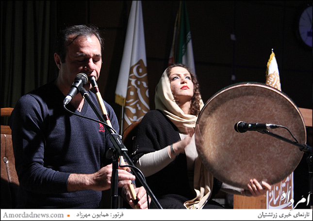 سلطانی و بزرگ نیا اجرایی از موسیقی نواحی کردند