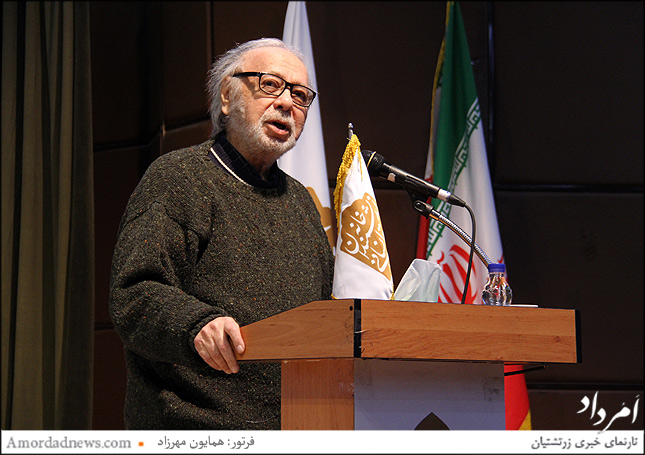  پرفسور خالقی مطلق شاهنامه پژوه